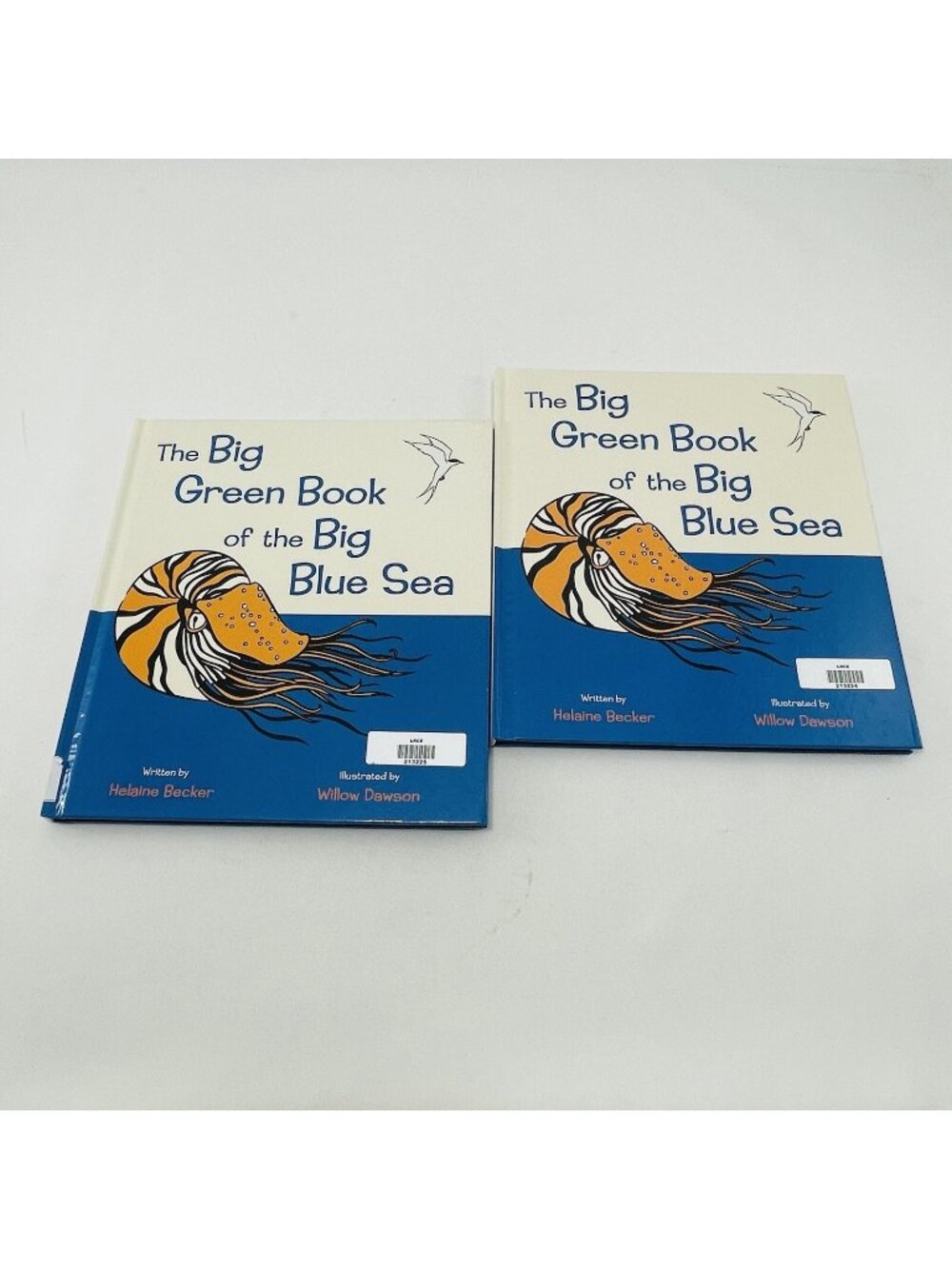 Blue Sea Becker Big Green Book Lot Ocean Ecology Pollution Children Easy Picture